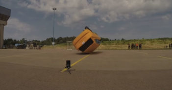 Volvo crash test footage