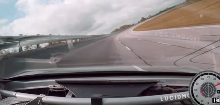 Lucid Air Alpha achieves top speed of 235mph