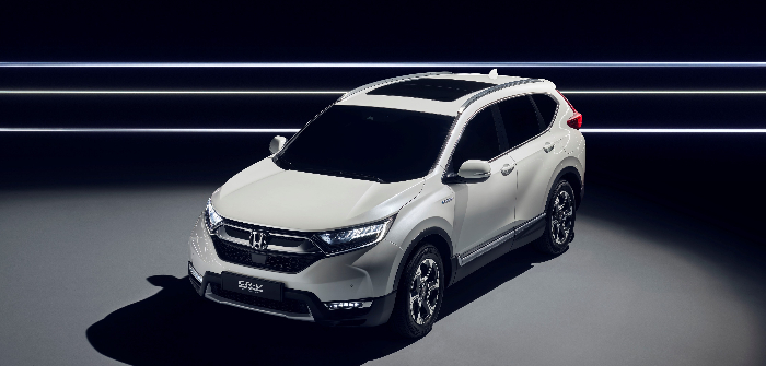 Honda unveils prototype of its first hybrid SUV for Europe in Frankfurt