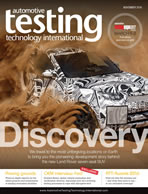 Automotive Testing Technology International Magazine November 2016