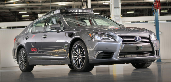 TRI unveils latest automated research vehicle based on the Lexus LS 600hL