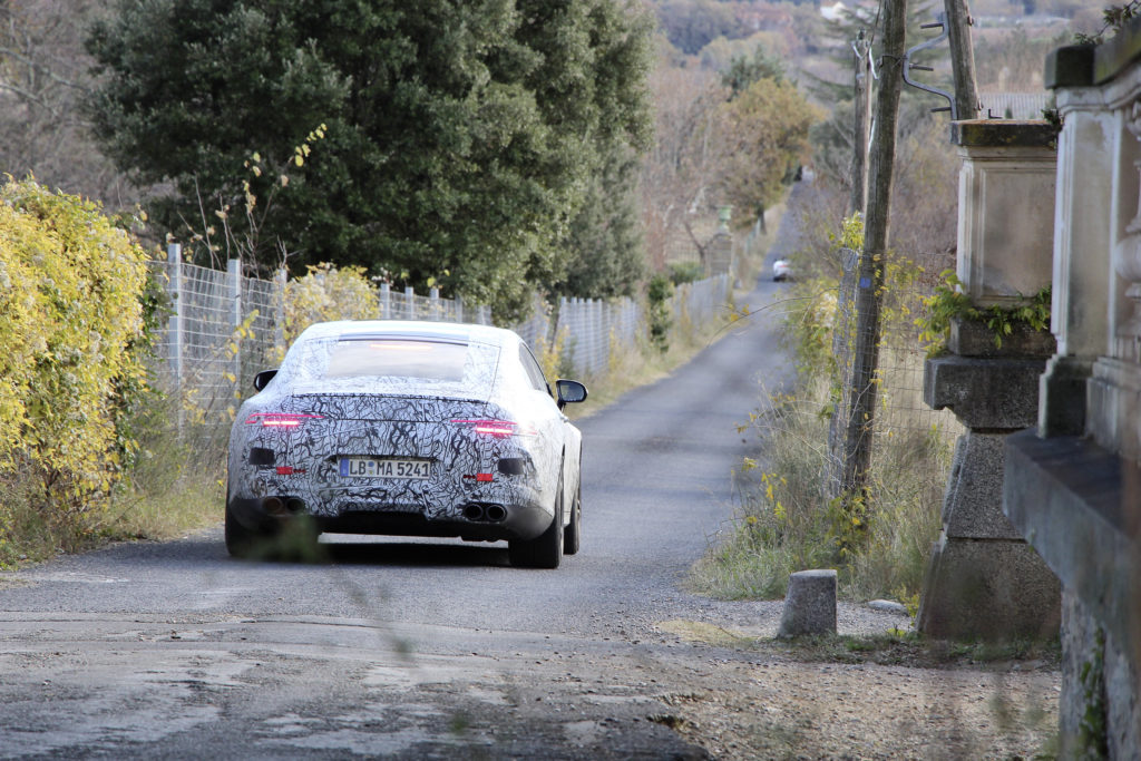 Mercedes-AMG GT Coupe testing images