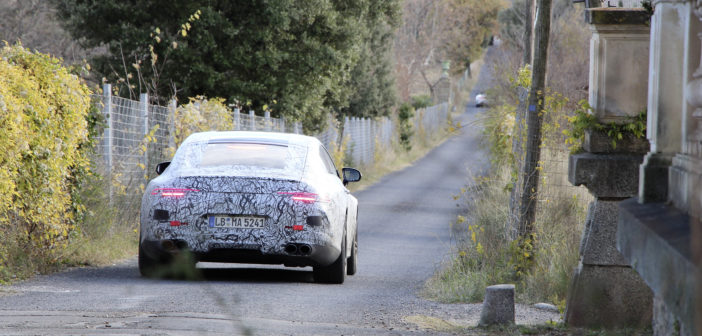 Mercedes-AMG GT Coupe testing images