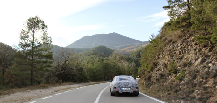 Mercedes-AMG GT Coupe testing images