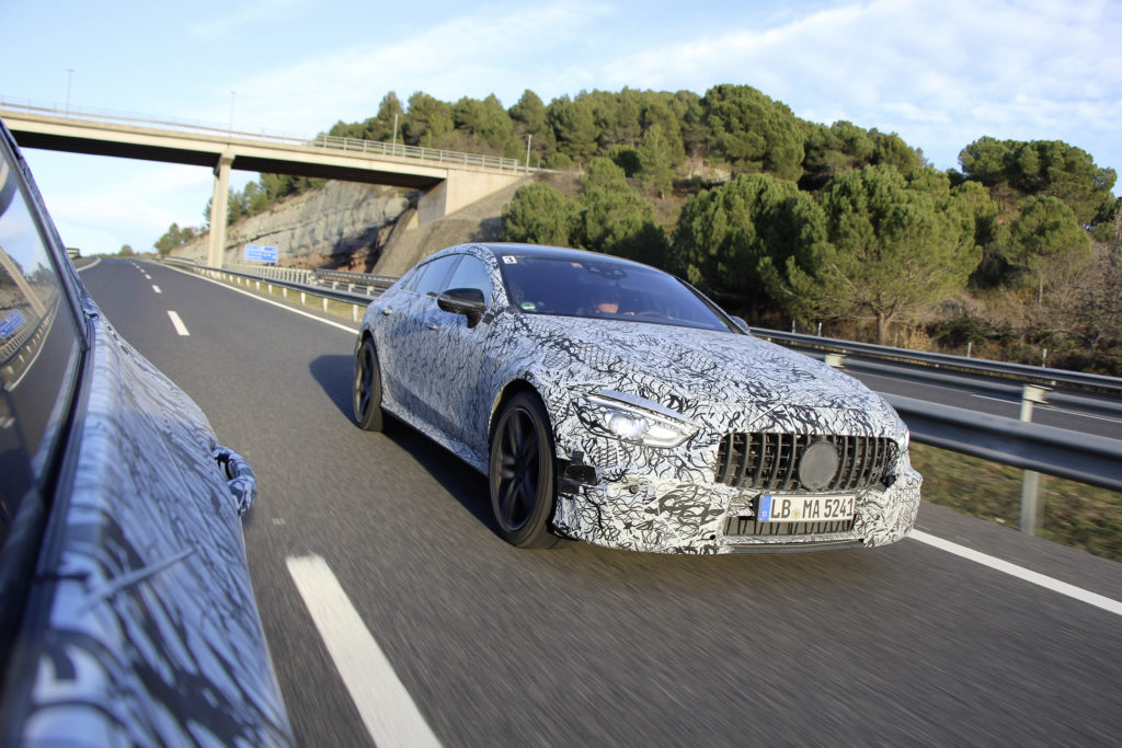 Mercedes-AMG GT Coupe testing images