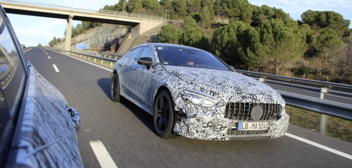Mercedes-AMG GT Coupe testing images