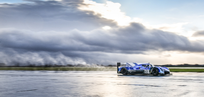 Ginetta rolls out G60-LT-P1 at Leeds East Airport for first shakedown