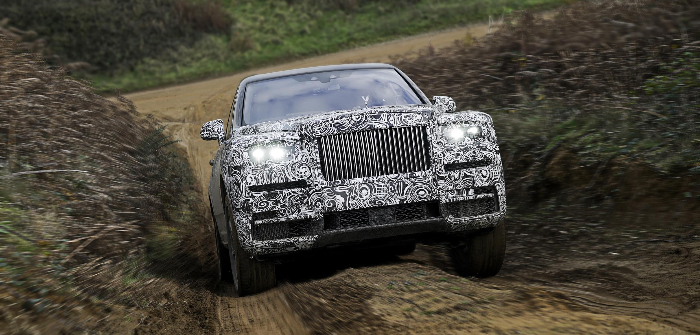 Rolls-Royce badges new high-sided vehicle Cullinan