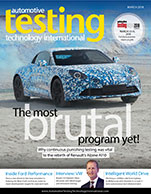 Automotive Testing Technology International Magazine March 2018