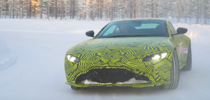 Aston Martin visits Finland with Vantage
