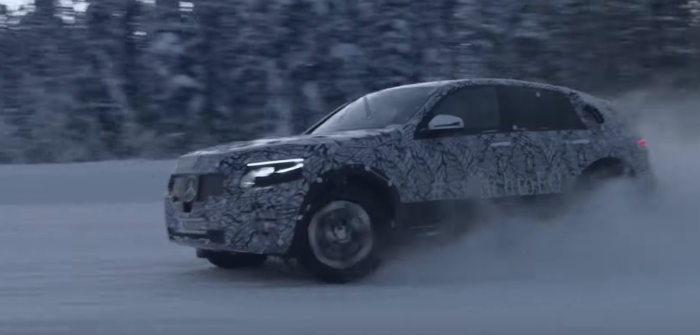 Mercedes-Benz EQC winter testing