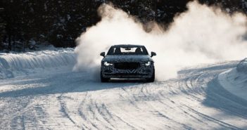 Testing the Polestar 1 in Sweden Polestar 1 is tested in Sweden