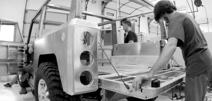 Follow the Bollinger B1 program