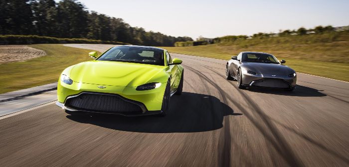 New Aston Martin test and development base opens at Silverstone racetrack in the UK