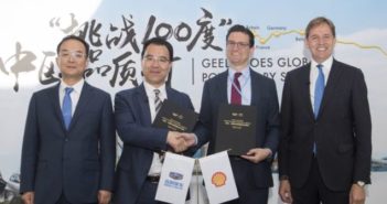 Geely and Shell in research and development partnership Geely and Shell in research and development partnership