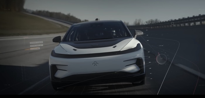 Faraday Future's FF91 undergoes evaluation at TRC