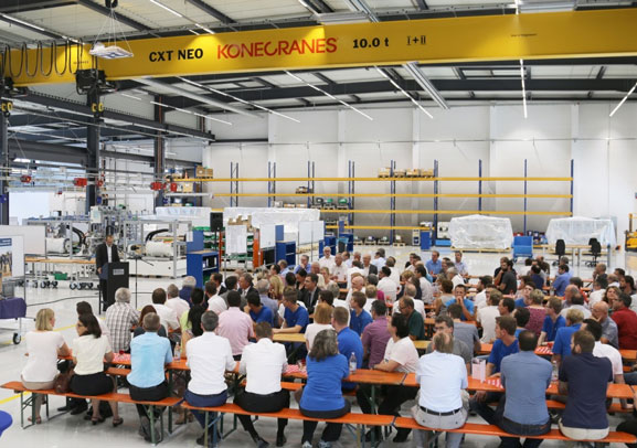 Teamtechnik inaugurates its largest production hall to date