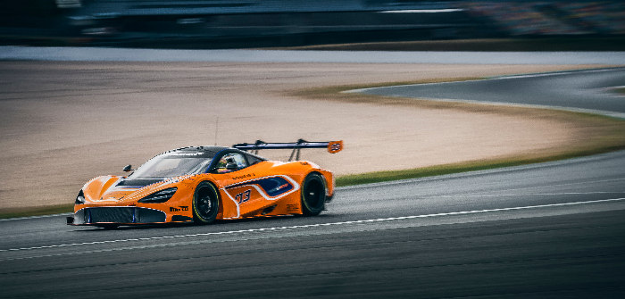 McLaren 720S GT3 race car’s development program intensifies