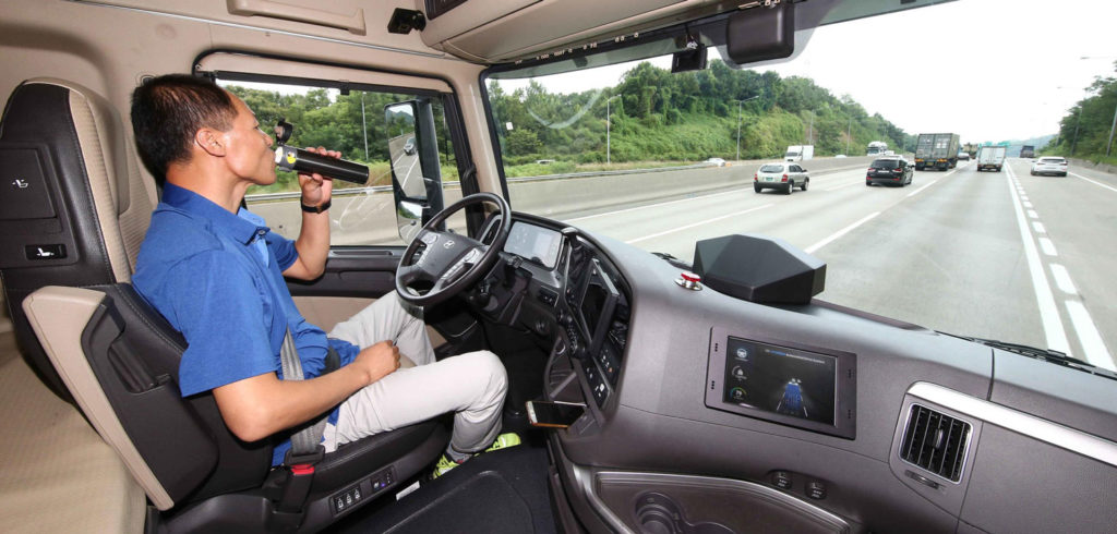 Hyundai undertakes first South Korea highway journey with an autonomous truck