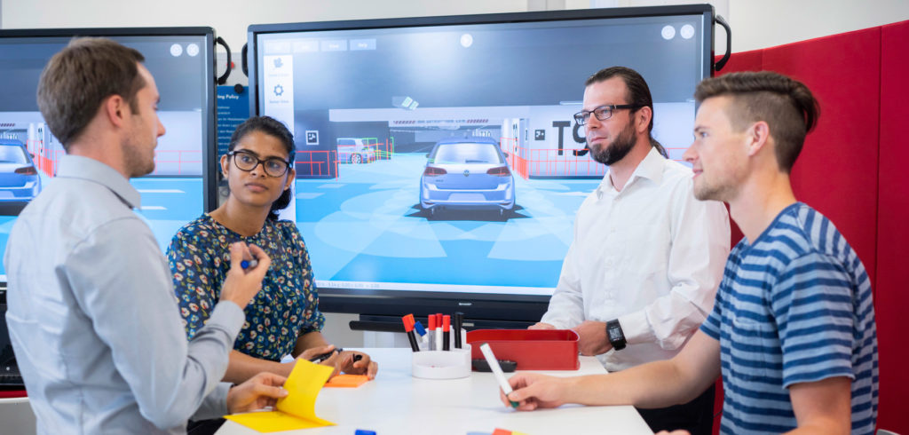 VW emphasizes use of virtual test technology in driver assistance systems development