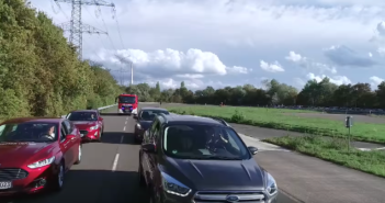 Ford and Vodafone in development partnership Ford and Vodafone are testing technology that could alert drivers to an accident ahead, moments after it has happened