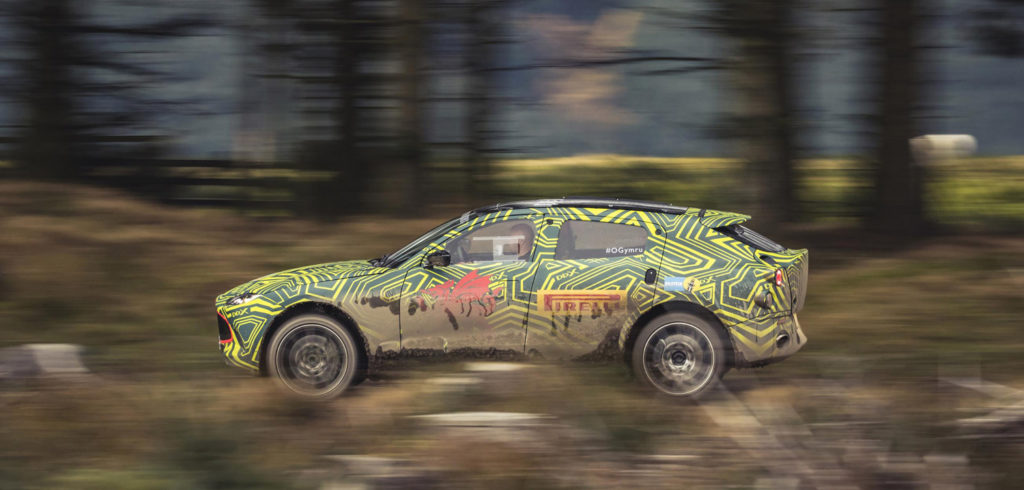 Aston Martin DBX begins real world testing