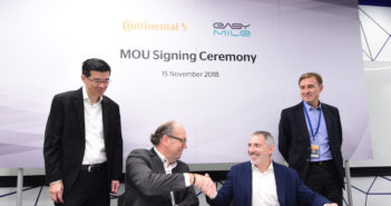 Continental and EasyMile launch autonomous vehicle trial in Singapore Continental and EasyMile launch autonomous vehicle trial in Singapore