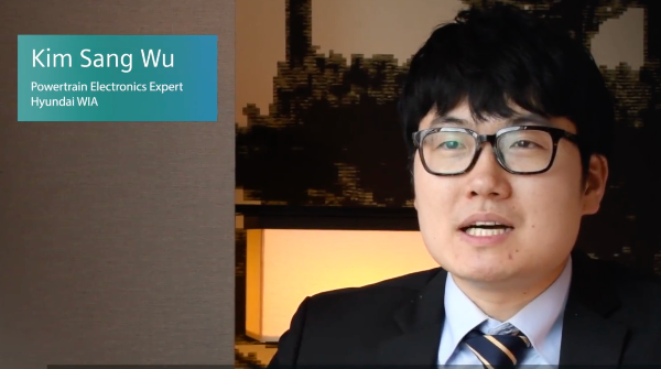 Kim Sang Wu, powertrain electronics expert at Hyundai WIA, uses Simcenter Amesim to analyze and optimize the performance and energy efficiency of engines and their sub-systems
