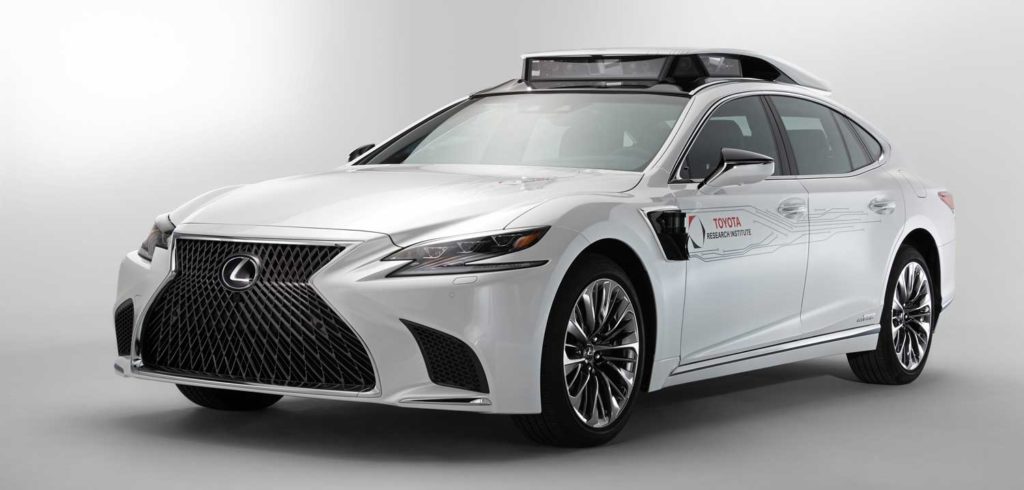 TRI rolls OUT P4 automated driving test vehicle at CES