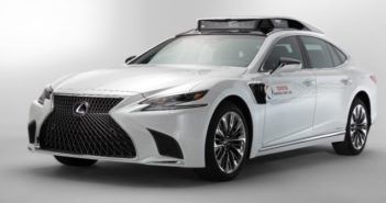 Explore TRI’s Lexus LS 500h P4 automated test vehicle Lexus LS 500h TRI-P4 Automated Driving Test Vehicle