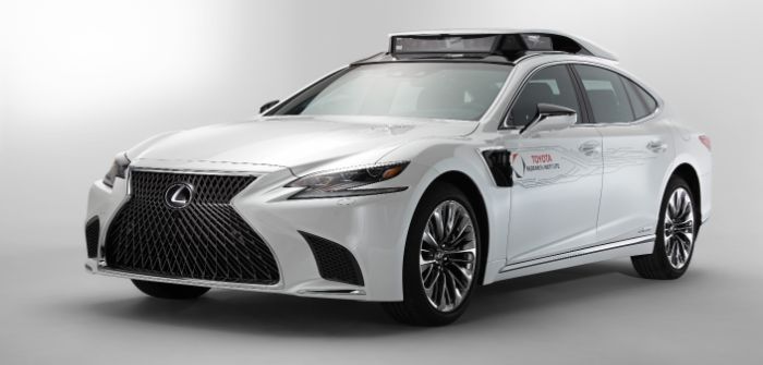 Lexus LS 500h TRI-P4 Automated Driving Test Vehicle