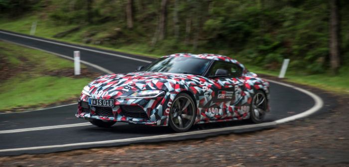 Toyota Supra race car concept development Toyota Supra