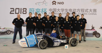 Racing electric cars with Team Bath Racing Electric