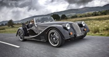 Morgan chief test driver, Keith Dalley, bids farewell to the V8 Morgan bids farewell to the V8, paving the way for its all-new 'wide body' sports car