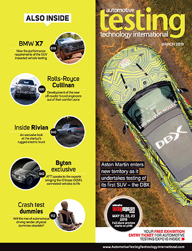 Automotive Testing Technology International Magazine March 2019