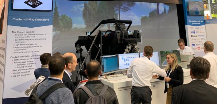 Cruden showcases DiL simulators for ADAS/AV development