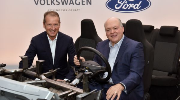 Ford and VW to share autonomous and electric vehicle technology
