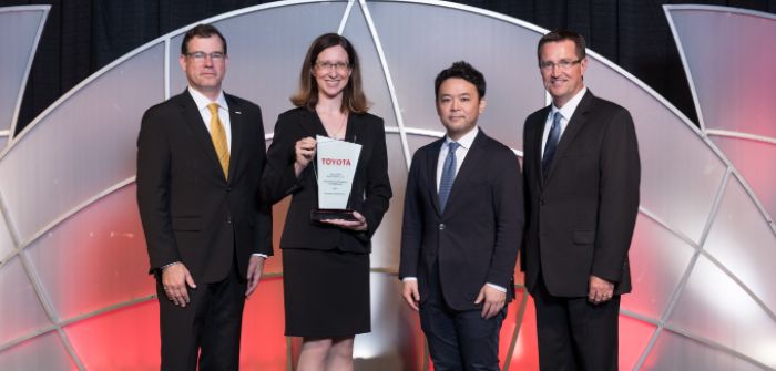 Data acquisition developer DTS receives Toyota Excellence Award