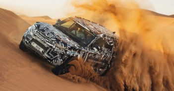 Red Cross experts test Land Rover Defender in Dubai
