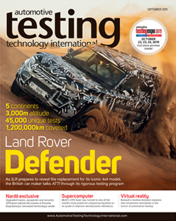 Automotive Testing Technology International Magazine September 2019