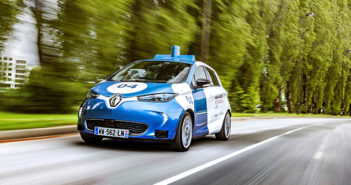 Groupe Renault begins public testing of autonomous on-demand Zoe taxi