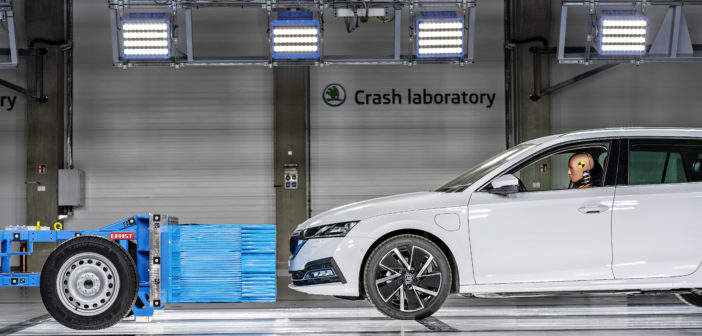 Škoda opens crash test center in Czech Republic