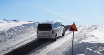 Mercedes-Benz tests EQV 300 in Arjeplog, Sweden Mercedes-Benz tests EQV 300 in Arjeplog, Sweden