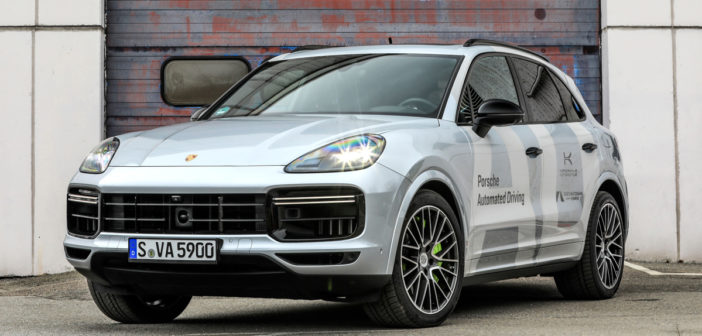 Porsche tests autonomous driving in workshop