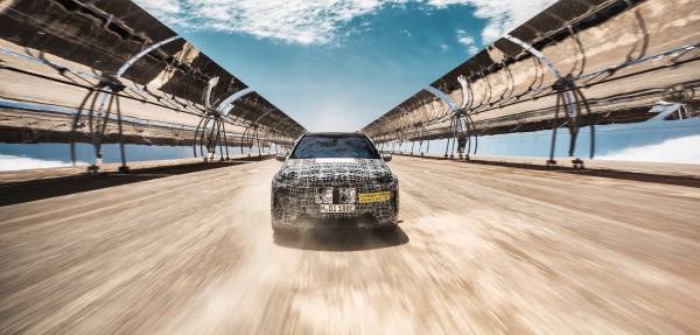 BMW tests iNext in Kalahari Desert