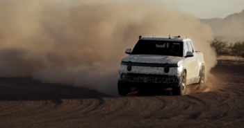 Rivian tests R1T all-electric pickup in Arizona Rivian tests R1T all-electric pickup in Arizona