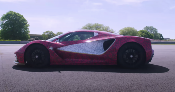 Lotus Evija testing at Hethel
