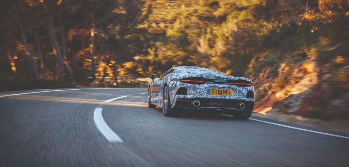 McLaren GT in testing