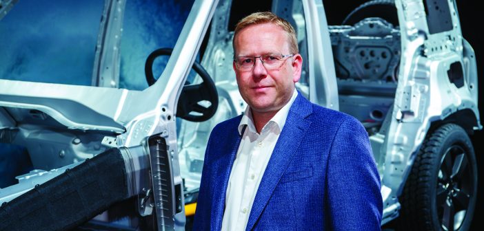 Nick Collins, vehicle line director, Jaguar Land Rover