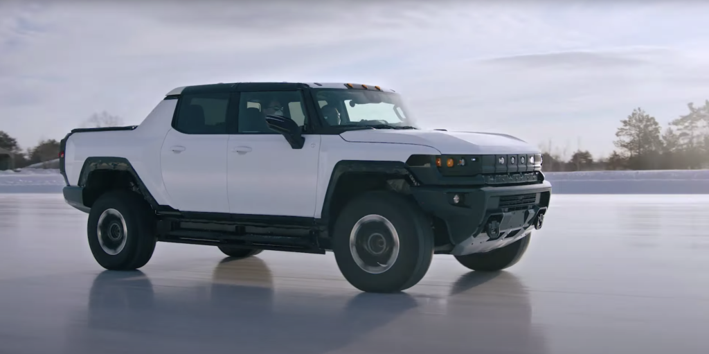 GMC releases Hummer EV winter testing footage